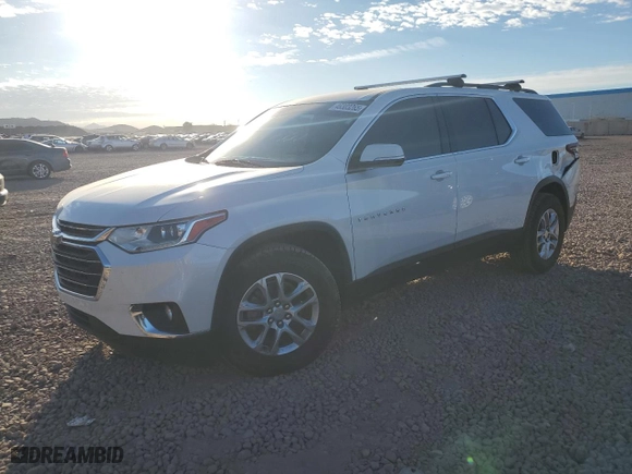 2019 Chevrolet Traverse LT Leather with VIN 1GNERHKW6KJ126749, listed as a Copart auction lot 46303265 with 77,829 mi miles and Salvage Title. Bid and sale history available at carsss.com. Image 1.
