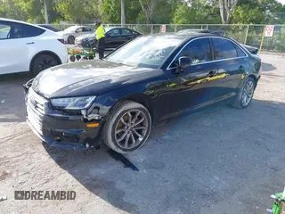 2019 Audi A4 Premium z VIN WAUGMAF45KN008083, wystawiony jako IAAI lot #41962385 z przebiegiem Nie podano mil oraz . Historia ofert i sprzedaży dostępna na DreamBid. Obrazek 2.