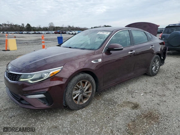 2019 Kia Optima LX with VIN 5XXGT4L32KG346958, listed as a Copart auction lot 87794115 with 228,444 mi miles and Salvage Title. Bid and sale history available at carsss.com. Image 1.