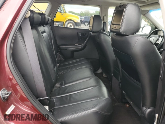 2007 Nissan Murano SL with VIN JN8AZ08W77W665623, listed as a Copart auction lot 54952035 with 208,076 mi miles and Salvage title. Bid and sale history available at DreamBid. Image 11.