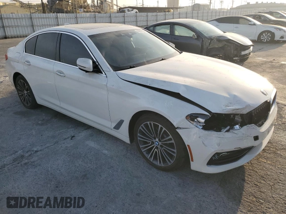 2018 BMW 5 Series 530i with VIN WBAJA5C54JWA38044, listed as a Copart auction lot 86167974 with 82,200 mi miles and Salvage Title. Bid and sale history available at carsss.com. Image 4.