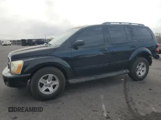 2005 Dodge Durango SLT z VIN 1D4HD48D55F572100, wystawiony jako Copart lot #55355265 z przebiegiem 189 604 mil mil oraz Szkoda całkowita • Salvage title. Historia ofert i sprzedaży dostępna na DreamBid. Obrazek 1.