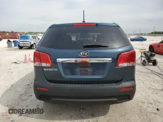 2011 Kia Sorento LX with VIN 5XYKT3A11BG014799, listed as a Copart auction lot 49966885 with 185,247 mi miles and Salvage Title. Bid and sale history available at DreamBid. Image 6.