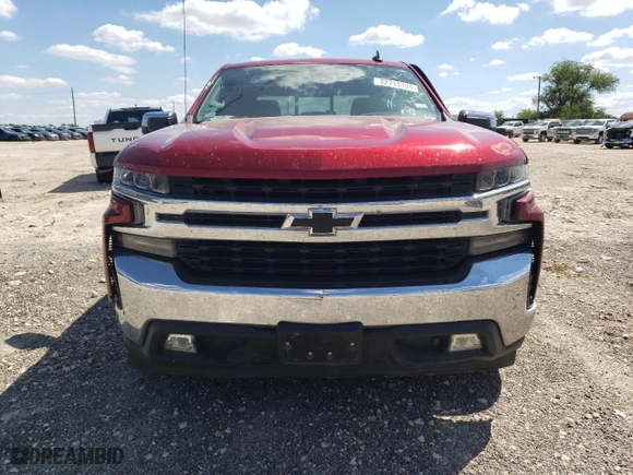 2021 Chevrolet Silverado 1500 LT with VIN 1GCPWCET7MZ147225, listed as a Copart auction lot 72713104 with 108,191 mi miles and Salvage Title. Bid and sale history available at carsss.com. Image 5.