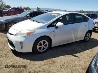 2012 Toyota Prius One with VIN JTDKN3DU5C5466250, listed as a Copart auction lot 54937105 with 221,871 mi miles and Salvage Title. Bid and sale history available at DreamBid. Image 1.