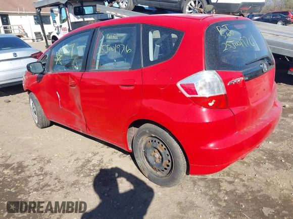 2010 Honda Fit with VIN JHMGE8H2XAC010621, listed as a IAAI auction lot 41683885 with 999,999 mi miles. Bid and sale history available at carsss.com. Image 3.