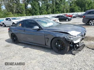 2018 BMW 4 Series 440i xDrive z VIN WBA4W9C57JAC99283, wystawiony jako Copart lot #60476195 z przebiegiem Nie podano mil oraz Czysty tytuł • Clean title. Historia ofert i sprzedaży dostępna na DreamBid. Obrazek 4.
