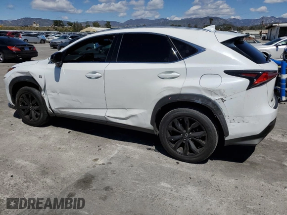2021 Lexus NX 300 F Sport z VIN JTJSARBZ9M5021344, wystawiony jako Copart lot #50931195 z przebiegiem 86 767 mil mil oraz Szkoda całkowita • Salvage title. Historia ofert i sprzedaży dostępna na DreamBid. Obrazek 2.