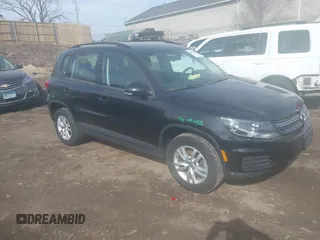 2017 Volkswagen Tiguan S with VIN WVGBV7AX9HK018085, listed as a IAAI auction lot 41804052 with 71,943 mi miles and . Bid and sale history available at DreamBid. Image 1.
