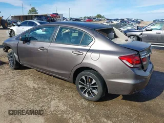 2014 Honda Civic Sedan EX with VIN 19XFB2F84EE227378, listed as a IAAI auction lot 41271593 with 136,294 mi miles. Bid and sale history available at carsss.com. Image 3.