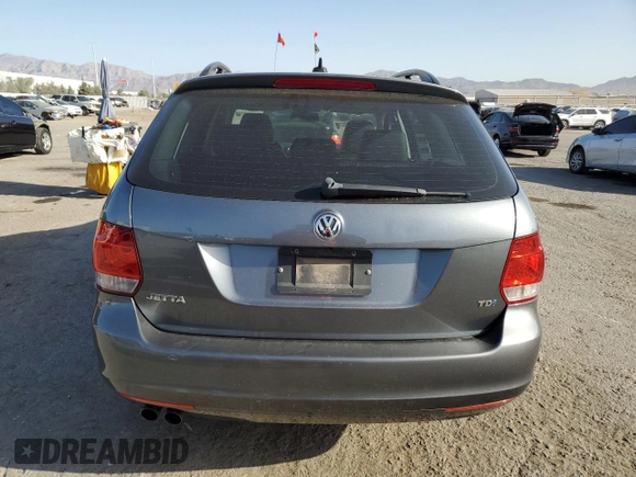 2014 Volkswagen Jetta SportWagen TDI w/Sunroof & Nav with VIN 3VWPL7AJXEM607689, listed as a Copart auction lot 71391744 with 131,000 mi miles and Salvage Title. Bid and sale history available at carsss.com. Image 6.