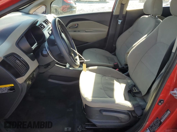2015 Kia Rio LX with VIN KNADM4A33F6469768, listed as a Copart auction lot 49306355 with 196,870 mi miles and Salvage Title. Bid and sale history available at carsss.com. Image 7.