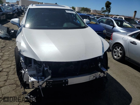 2022 Lexus RX with VIN JTJHGKFA5N2022904, listed as a Copart auction lot 67778374 with 25,512 mi miles and Salvage Title. Bid and sale history available at carsss.com. Image 5.