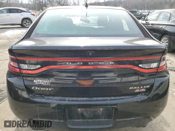 2014 Dodge Dart SXT with VIN 1C3CDFBB9ED708318, listed as a Copart auction lot 41761725 with 114,751 mi miles and Salvage Title. Bid and sale history available at carsss.com. Image 6.