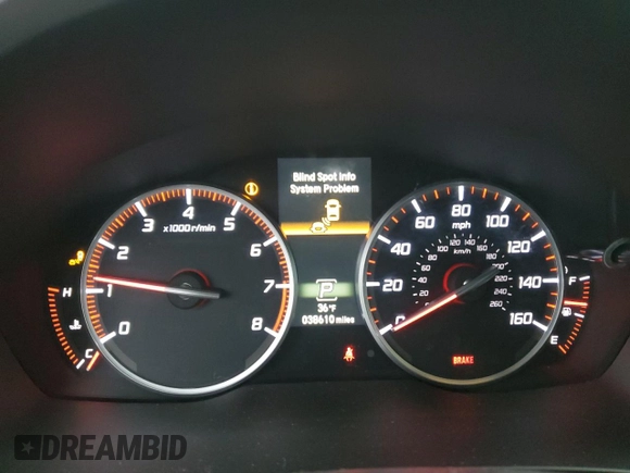 2020 Acura ILX w/Premium/A-SPEC Pkg with VIN 19UDE2F81LA008538, listed as a Copart auction lot 84619724 with 38,610 mi miles and Salvage Title. Bid and sale history available at carsss.com. Image 9.