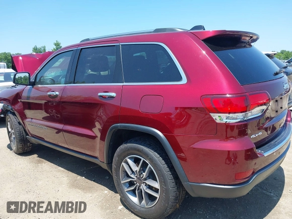 2020 Jeep Grand Cherokee Limited with VIN 1C4RJFBG5LC299828, listed as a IAAI auction lot 42637614 with 79,396 mi miles and . Bid and sale history available at DreamBid. Image 14.