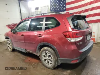 2020 Subaru Forester Premium with VIN JF2SKAJC9LH487336, listed as a Copart auction lot 83901344 with 107,753 mi miles and Salvage Title. Bid and sale history available at carsss.com. Image 2.