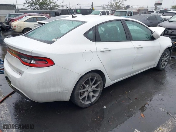 2014 Dodge Dart SXT with VIN 1C3CDFBBXED851813, listed as a IAAI auction lot 41566314 with 53,578 mi miles. Bid and sale history available at carsss.com. Image 4.