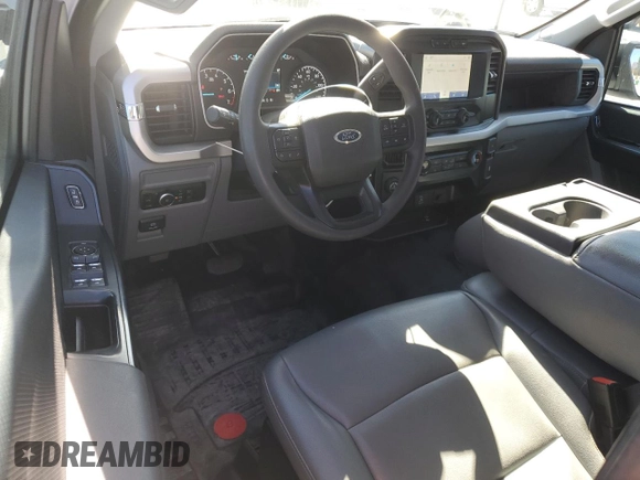 2023 Ford F-150 XL with VIN 1FTEX1CP3PKE58842, listed as a Copart auction lot 44503125 with 63,909 mi miles and Salvage title. Bid and sale history available at DreamBid. Image 8.
