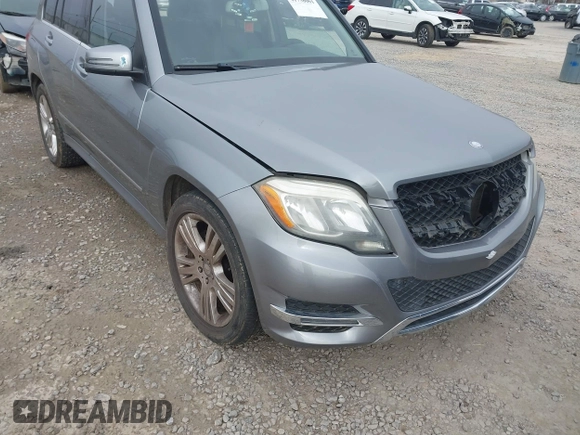 2015 Mercedes-Benz GLK with VIN WDCGG8JB3FG371995, listed as a IAAI auction lot 41738061 with 108,857 mi miles. Bid and sale history available at carsss.com. Image 1.