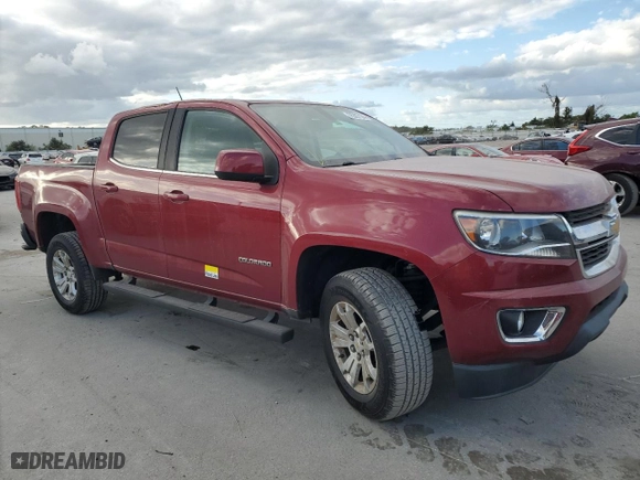 2017 Chevrolet Colorado 2WD LT with VIN 1GCGSCEAXH1291947, listed as a Copart auction lot 76327134 with 41,221 mi miles and Salvage Title. Bid and sale history available at carsss.com. Image 4.