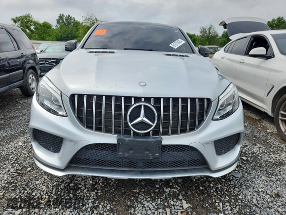 2017 Mercedes-Benz GLE 43 AMG with VIN 4JGED6EB3HA064705, listed as a Copart auction lot 61675435 with Not provided miles and Salvage title. Bid and sale history available at DreamBid. Image 5.