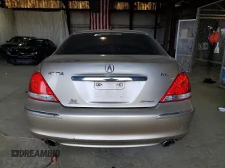 2006 Acura RL with VIN JH4KB16546C001377, listed as a Copart auction lot 48790805 with 142,052 mi miles and Salvage Title. Bid and sale history available at DreamBid. Image 6.