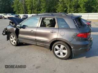 2009 Acura RDX Technology with VIN 5J8TB18589A002925, listed as a Copart auction lot 62224635 with Not provided miles and Salvage title. Bid and sale history available at DreamBid. Image 2.