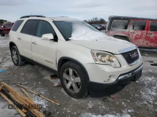 2007 GMC Acadia SLT with VIN 1GKEV33727J173707, listed as a Copart auction lot 88926205 with 187,342 mi miles and Salvage Title. Bid and sale history available at carsss.com. Image 4.