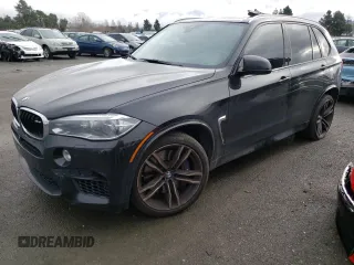 2016 BMW X5 M with VIN 5YMKT6C50G0R78042, listed as a Copart auction lot 39414444 with 105,898 mi miles. Bid and sale history available at carsss.com. Image 1.