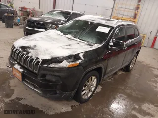 2014 Jeep Cherokee Limited with VIN 1C4PJMDS2EW277428, listed as a IAAI auction lot 41577040 with 157,508 mi miles. Bid and sale history available at carsss.com. Image 17.