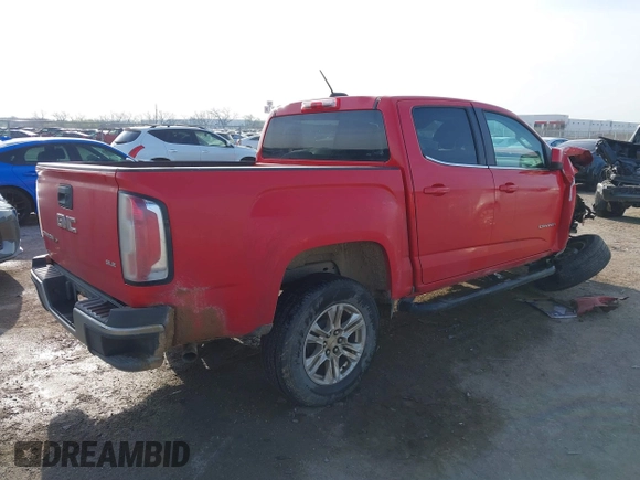 2019 GMC Canyon 2WD SLE with VIN 1GTG5CEN6K1302069, listed as a IAAI auction lot 41893324 with 82,294 mi miles. Bid and sale history available at carsss.com. Image 4.