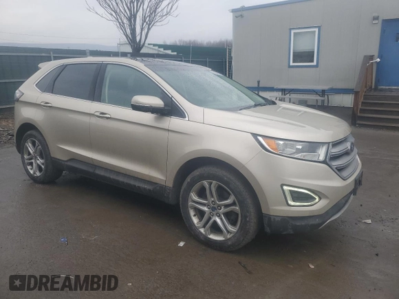 2017 Ford Edge Titanium with VIN 2FMPK4K92HBB29116, listed as a Copart auction lot 47145735 with 94,315 mi miles and Clean Title. Bid and sale history available at carsss.com. Image 4.