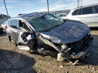 2018 Honda CR-V EX-L with VIN 7FARW2H82JE033407, listed as a Copart auction lot 47448795 with 0 mi miles and Salvage Title. Bid and sale history available at carsss.com. Image 4.