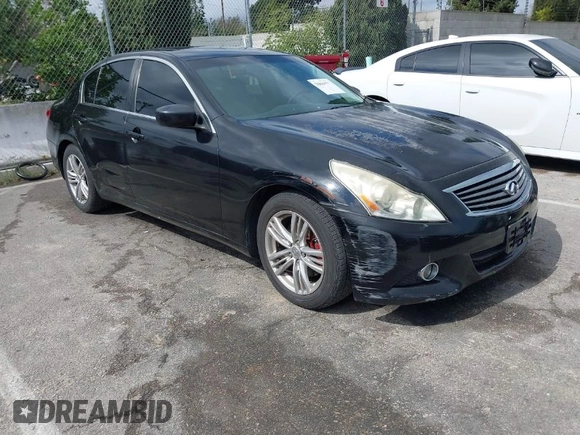 2010 Infiniti G37 Sedan Journey with VIN JN1CV6AP1AM401616, listed as a IAAI auction lot 38844937 with 140,441 mi miles. Bid and sale history available at carsss.com. Image 1.