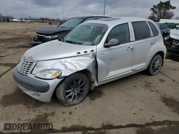 2001 Chrysler PT Cruiser with VIN 3C8FY4BB41T545193, listed as a Copart auction lot 81878474 with 81,733 mi miles and Clean Title. Bid and sale history available at DreamBid. Image 1.