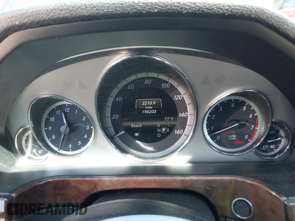 2013 Mercedes-Benz E 350 Luxury with VIN WDDHF5KB2DA760059, listed as a IAAI auction lot 41866031 with 190,203 mi miles and . Bid and sale history available at DreamBid. Image 7.