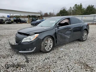 2014 Buick Regal Premium I with VIN 2G4GN5EX3E9228859, listed as a Copart auction lot 85491034 with 180,218 mi miles and Salvage Title. Bid and sale history available at carsss.com. Image 1.