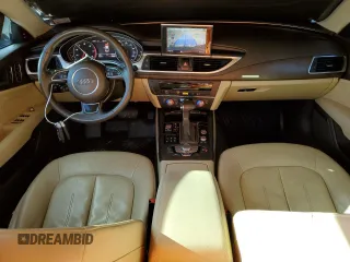 2015 Audi A7 Premium Plus with VIN WAUWGAFC2FN004203, listed as a Copart auction lot 47918255 with 156,642 mi miles and Clean title. Bid and sale history available at DreamBid. Image 8.