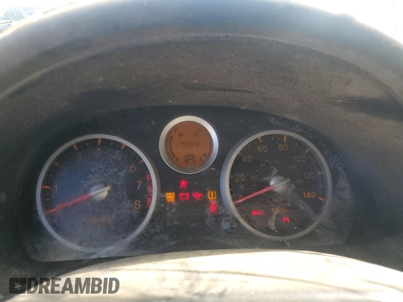 2008 Nissan Sentra S with VIN 3N1AB61E38L691103, listed as a Copart auction lot 58965325 with 175,022 mi miles and Salvage title. Bid and sale history available at DreamBid. Image 9.