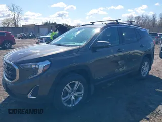 2019 GMC Terrain SLE with VIN 3GKALTEV5KL169314, listed as a IAAI auction lot 42054718 with 96,841 mi miles. Bid and sale history available at carsss.com. Image 18.