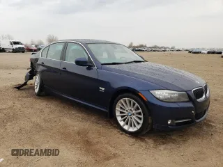 2011 BMW 3 Series 335i xDrive with VIN WBAPL5C54BA919777, listed as a Copart auction lot 53599895 with Not provided miles and Salvage title. Bid and sale history available at DreamBid. Image 4.