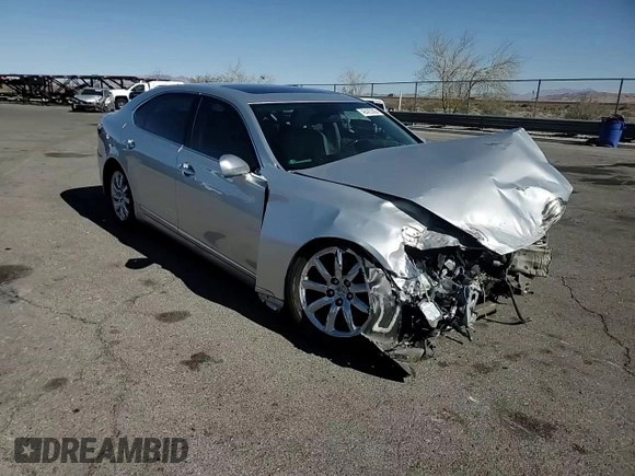 2008 Lexus LS 460 L with VIN JTHGL46F585029290, listed as a Copart auction lot 48485505 with Not provided miles and Salvage title. Bid and sale history available at DreamBid. Image 11.