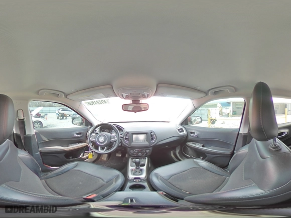 2020 Jeep Compass Latitude with VIN 3C4NJDBB1LT100320, listed as a Copart auction lot 49284905 with 93,435 mi miles and Salvage Title. Bid and sale history available at carsss.com. Image 13.
