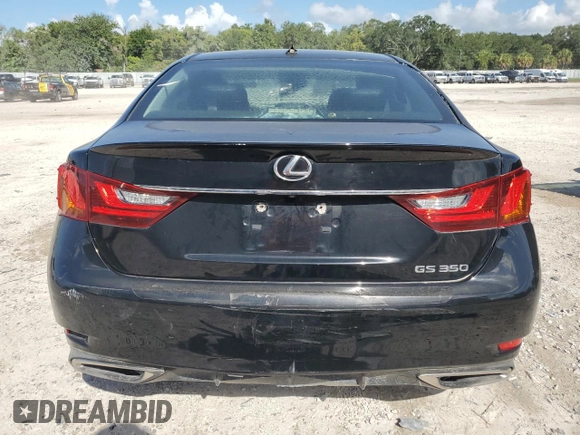 2014 Lexus GS 350 with VIN JTHBE1BL8E5031741, listed as a Copart auction lot 61574154 with 126,840 mi miles and Clean Title. Bid and sale history available at DreamBid. Image 6.