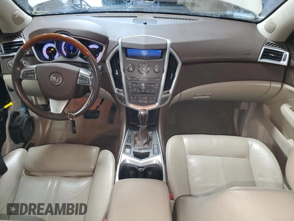 2010 Cadillac SRX Premium Collection with VIN 3GYFNFEY5AS581805, listed as a Copart auction lot 48716805 with 102,877 mi miles and Salvage title. Bid and sale history available at DreamBid. Image 8.