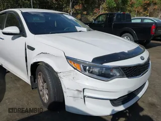 2016 Kia Optima LX with VIN KNAGT4L37G5074853, listed as a IAAI auction lot 41950918 with 151,111 mi miles. Bid and sale history available at carsss.com. Image 6.