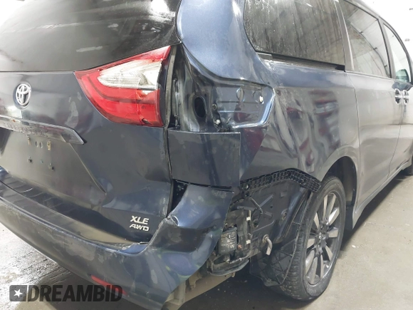 2018 Toyota Sienna XLE with VIN 5TDDZ3DC5JS198019, listed as a IAAI auction lot 42359536 with 56,224 mi miles and . Bid and sale history available at DreamBid. Image 6.