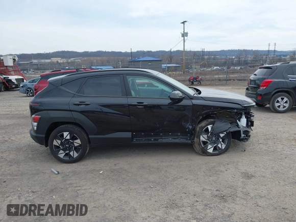 2025 Hyundai Kona SEL Convenience with VIN KM8HCCAB6SU189627, listed as a IAAI auction lot 41836762 with 994 mi miles and . Bid and sale history available at DreamBid. Image 14.