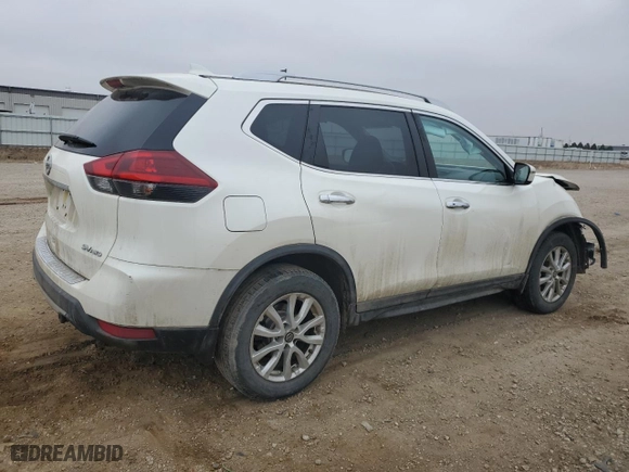 2018 Nissan Rogue SV with VIN JN8AT2MV2JW329542, listed as a Copart auction lot 49478155 with 65,510 mi miles and Salvage Title. Bid and sale history available at carsss.com. Image 3.